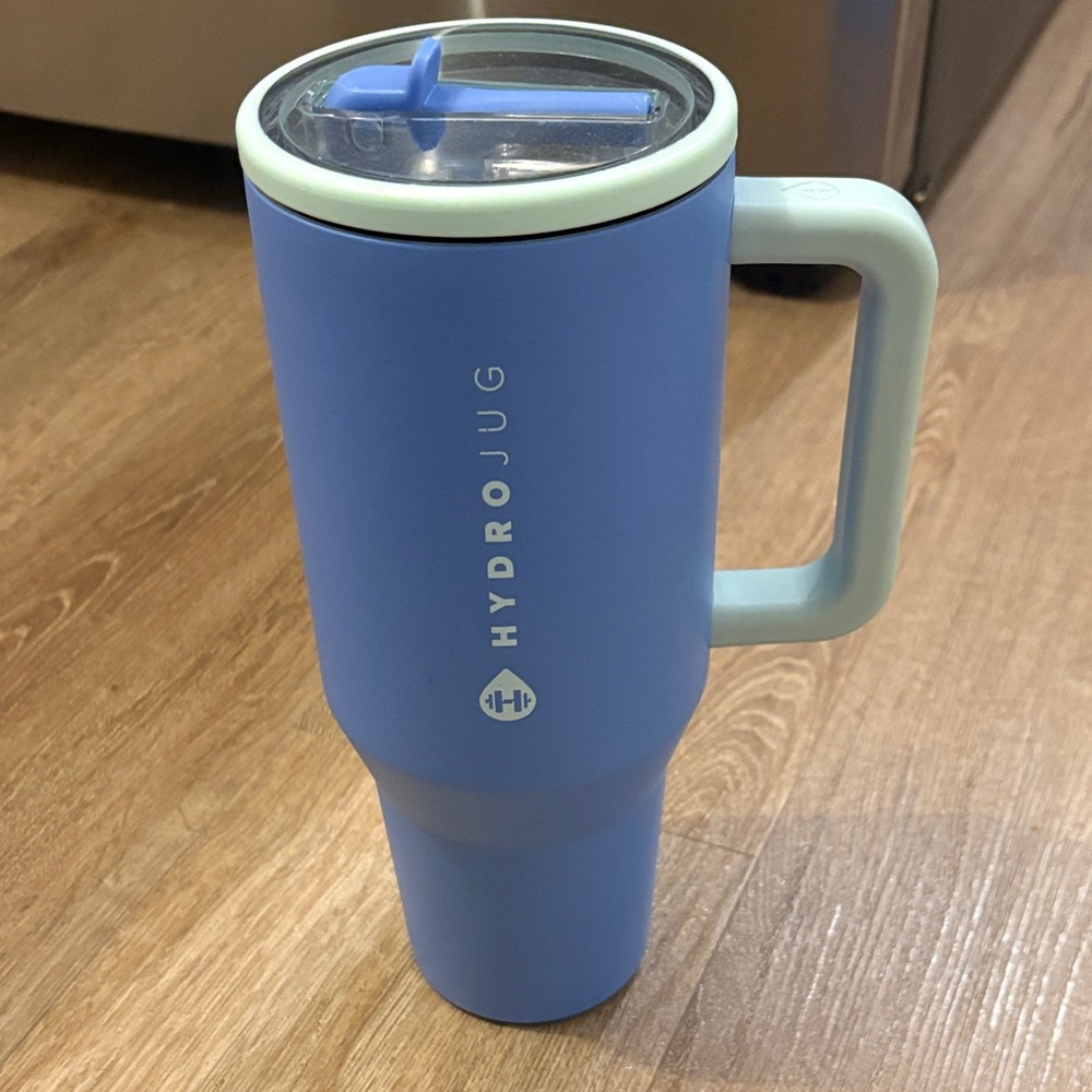 HydroJug Sky Blue Mug with Handle